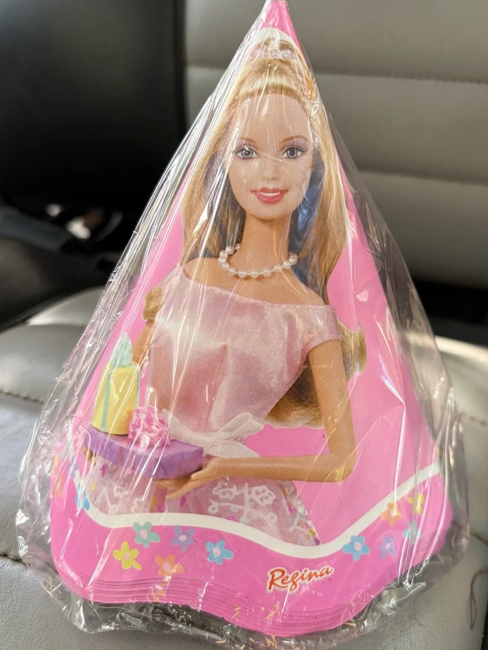 Barbie Pink Cone Party Hats - Regina Design 3 pks for $15